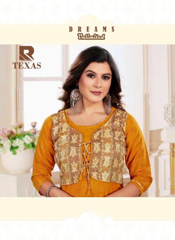 Raashi Texas Rayon Designer anarkali kurti Collecttion